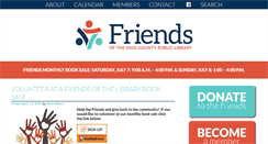 Desktop Screenshot of friendsofthevigolibrary.org